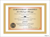Urodziny Certyfikat - dyplom szklany w ramie