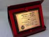 Urodzinowy Certyfikat - dyplom drewniany poziomy